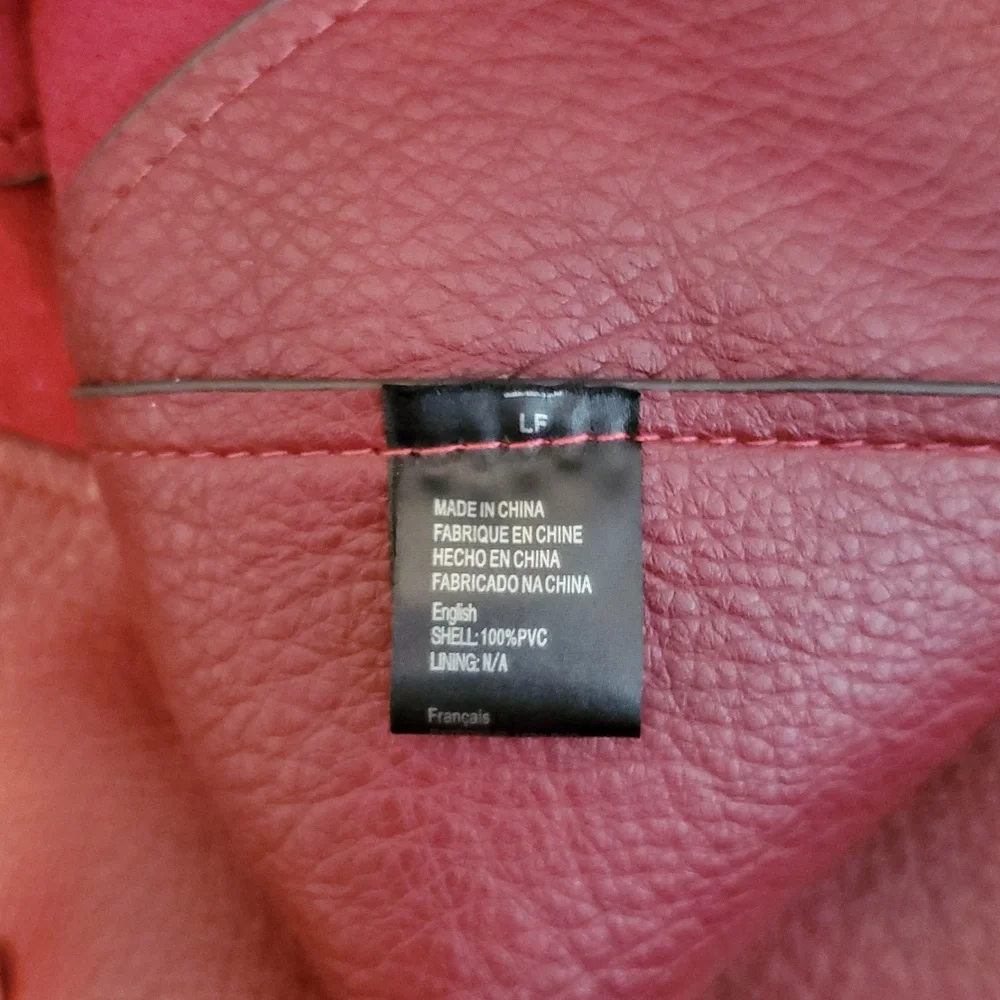 NWT WONDERLY Merlot Vegan Leather & Suede Oversized Hobo Belk Exclusive - Picture 14 of 15